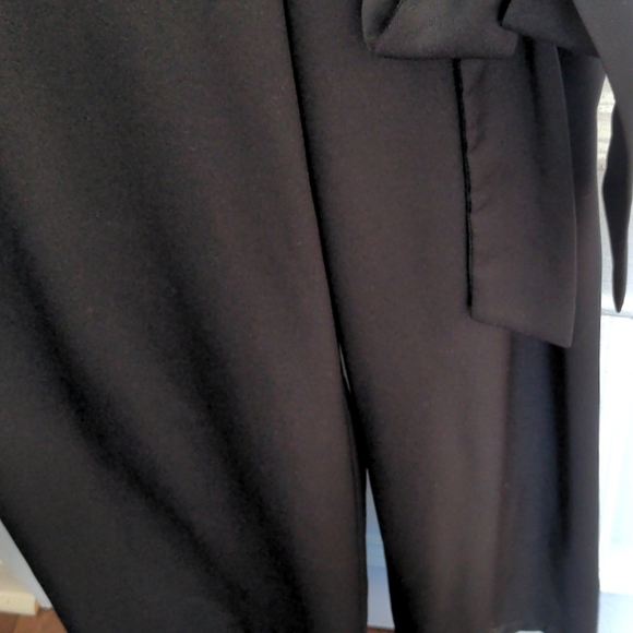 Flared black romper - Picture 3 of 4